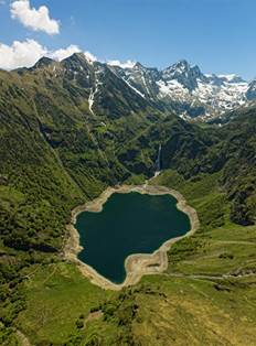 les lacs : lac d'Oô...