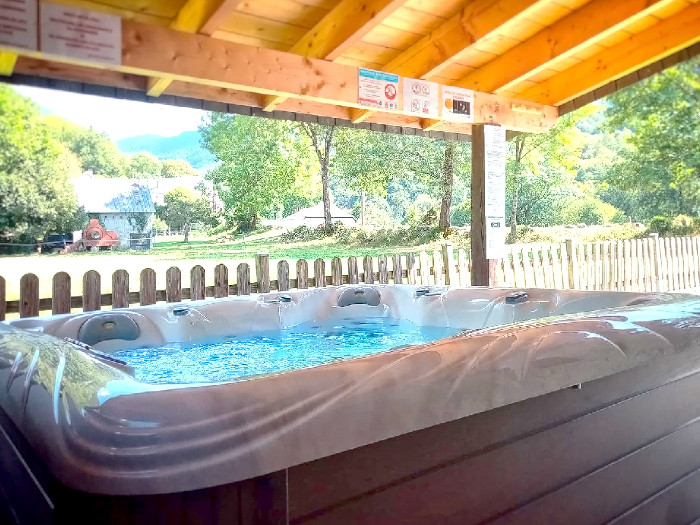 CHALET AVEC SPA - PISCINE MME GUERLIN BOUTX